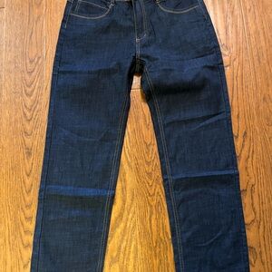 Men's Deep Indigo Straight Jeans‎